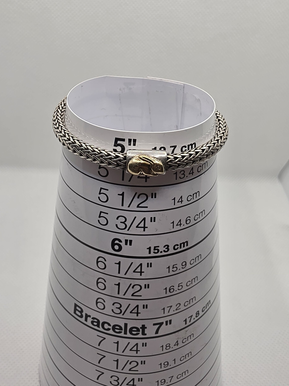  John Hardy Children's Baby Bunny bracelet featuring 18 - Picture 8 of 9